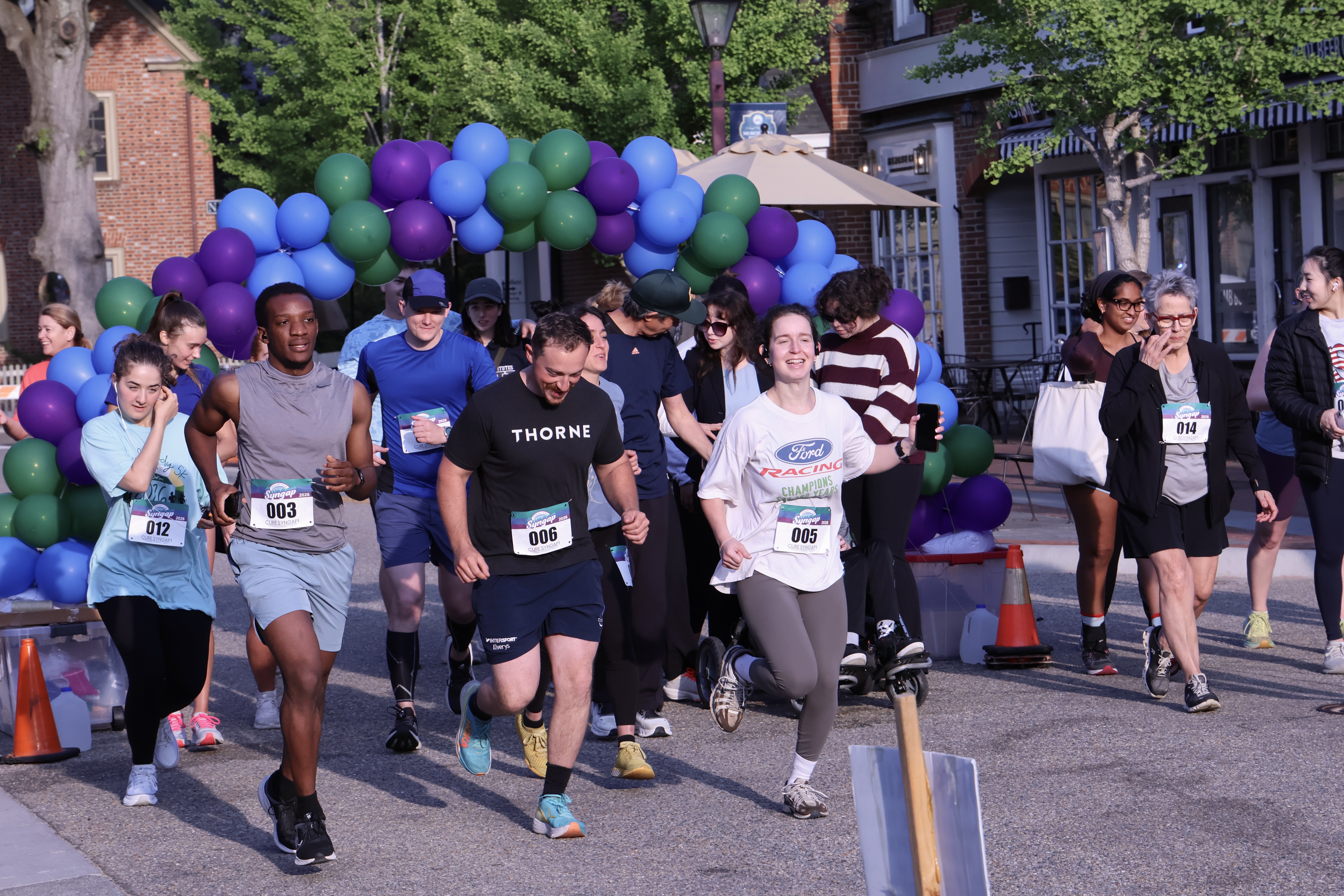 Moment from the 2026 Mora and Qusay 5K