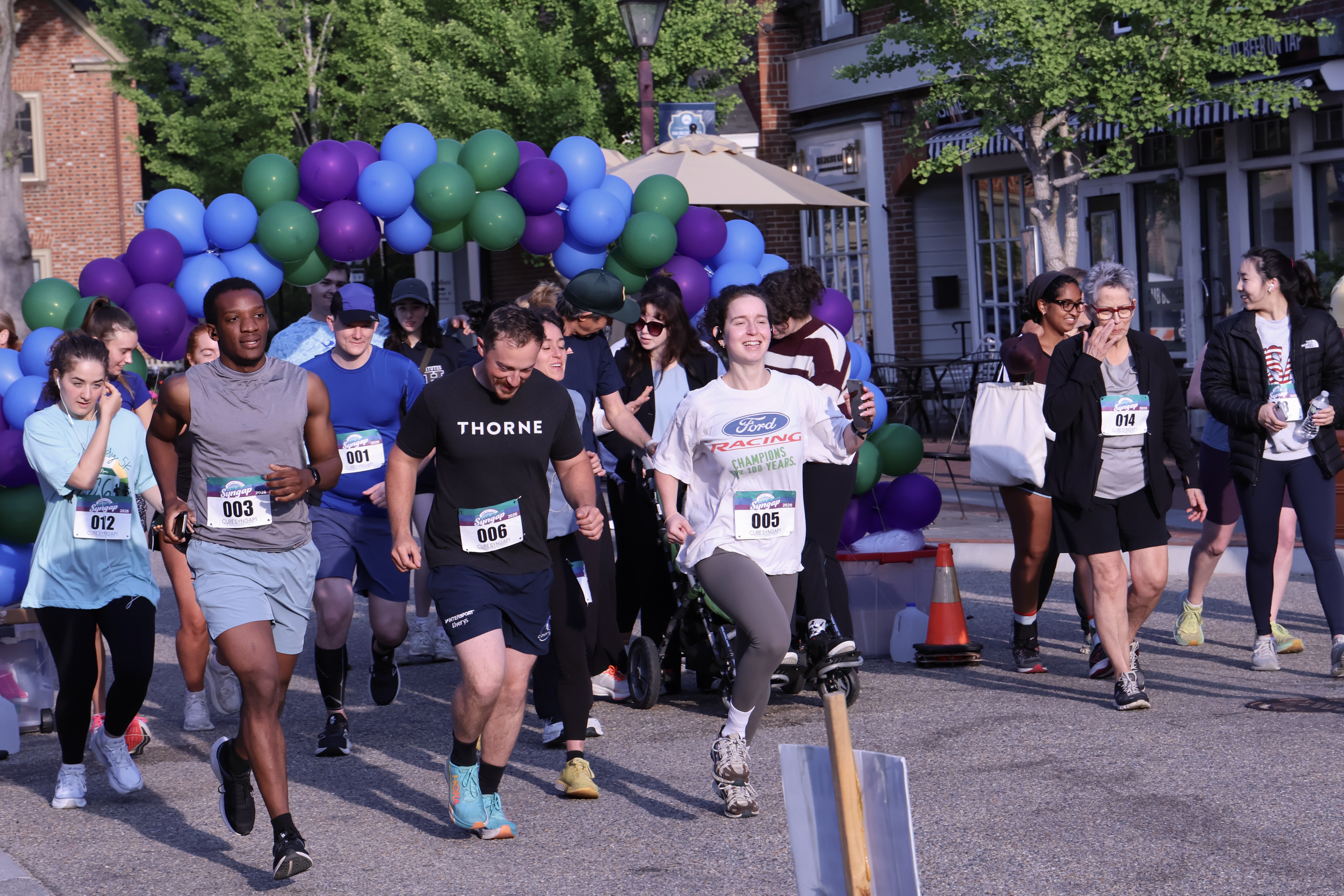 Moment from the 2026 Mora and Qusay 5K