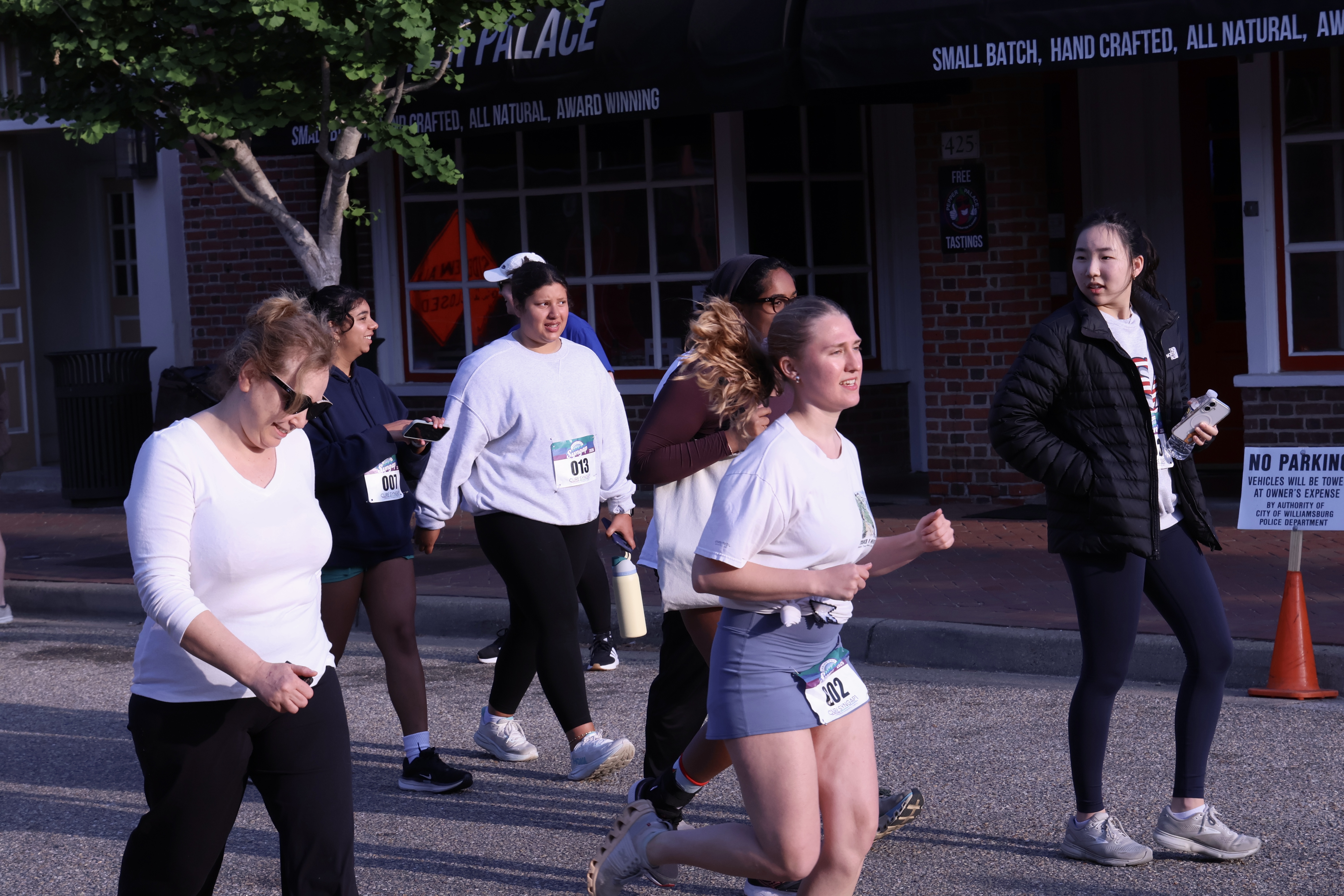 Moment from the 2026 Mora and Qusay 5K