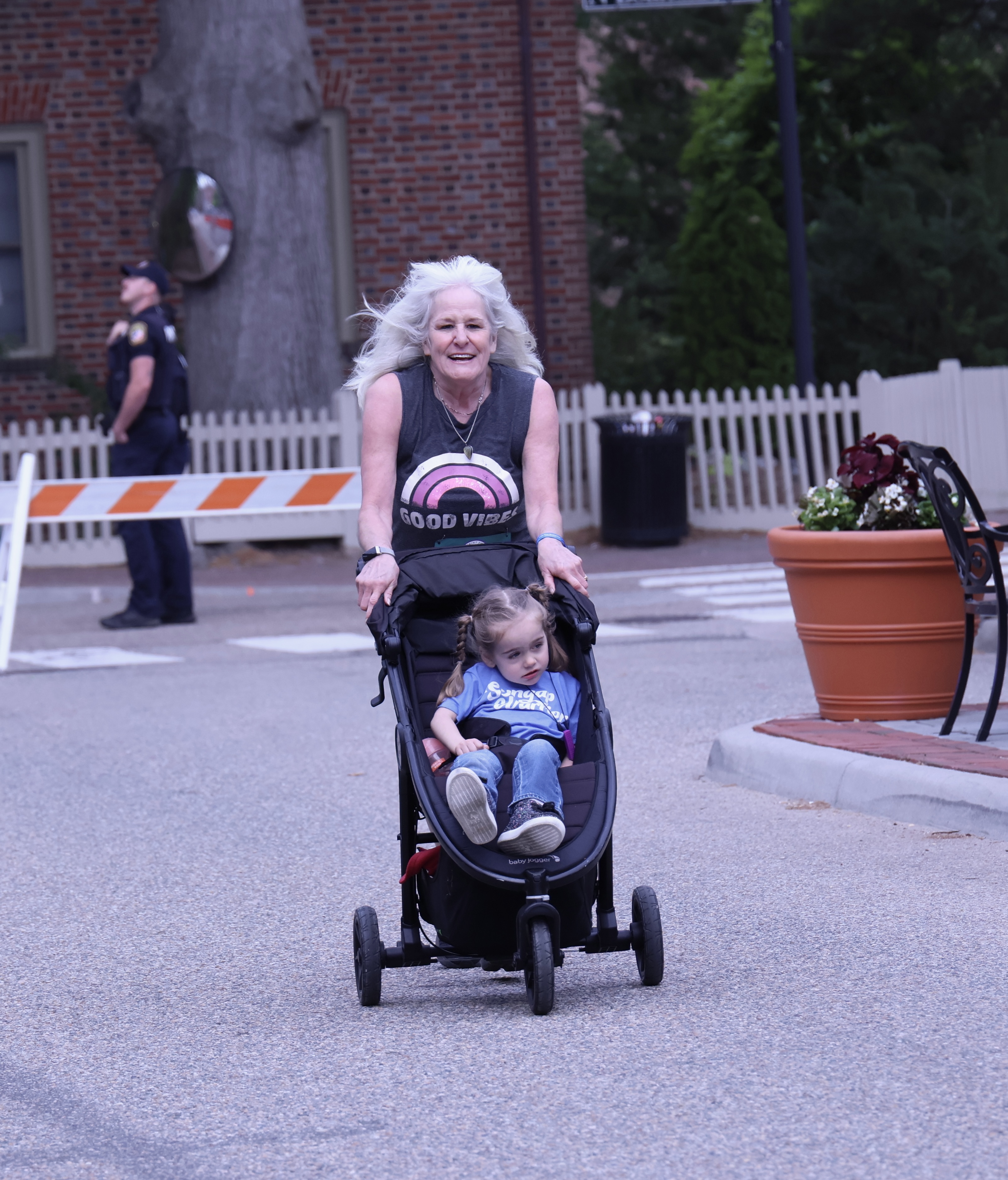 Race-day moment from the 2026 Mora and Qusay 5K